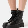 Even&Odd Platform Ankle Boots - Black