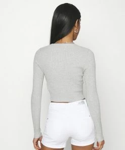 Even&Odd Cardigan - Mottled Light Grey -Even&Odd Sales Store 5f20813d7cf0439f889a92f24792b7c8