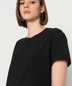 Even&Odd Jersey Dress - Black -Even&Odd Sales Store 5f3a60b1f7114ac69410ccd8502cc61d