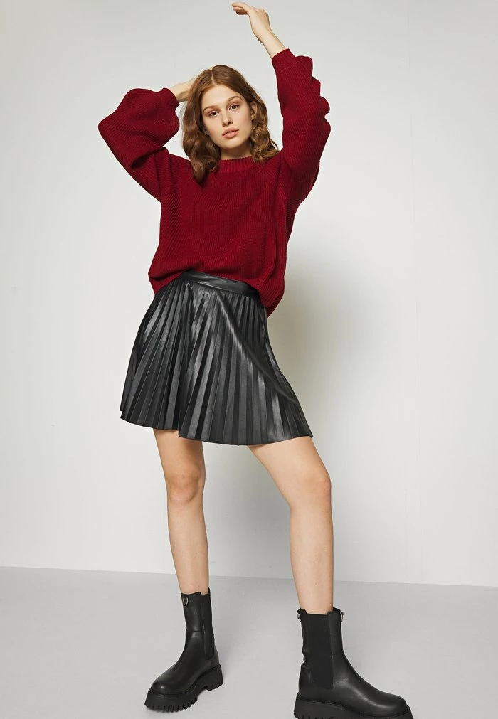 Even&Odd Jumper - Dark Red 7 Even&Odd Jumper - Dark Red - Image 5