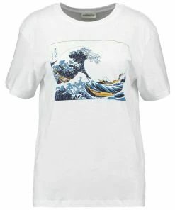 Even&Odd Print T-shirt - White -Even&Odd Sales Store 5f7ee32213454edf9774a11fe4278b07
