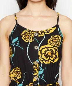 Even&Odd Jumpsuit - Black/multi-coloured -Even&Odd Sales Store 5fcad17d39564486b9ee658f98e3fcd3