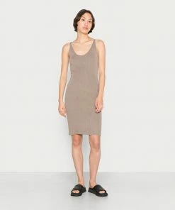 Even&Odd Jumper Dress - Taupe