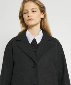 Even&Odd Classic Coat - Grey -Even&Odd Sales Store 60ba3bc7be4641f68a798a6e9a2caae7