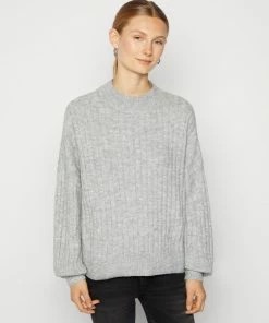 Even&Odd Jumper - Mottled Light Grey