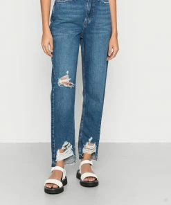 Even&Odd Straight Leg Jeans - Blue Denim