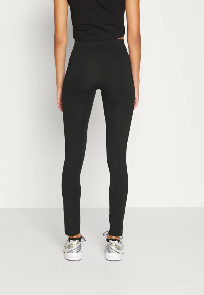 Even&Odd 2 PACK - Leggings - Trousers - Black/dark Brown 5 Even&Odd 2 PACK - Leggings - Trousers - Black/dark Brown - Image 3