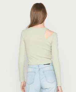 Even&Odd Long Sleeved Top - Green -Even&Odd Sales Store 6159167b53554eccac6a92bf4daf00fe