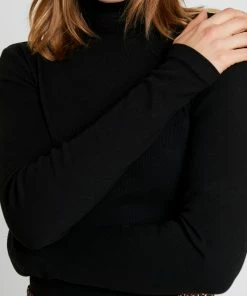 Even&Odd Long Sleeved Top - Black -Even&Odd Sales Store 615a5a9f20eb4051bb12944ef4dbd486