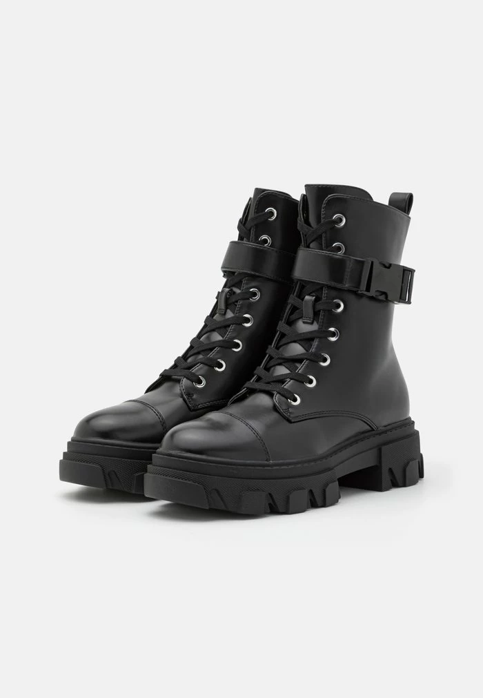 Even&Odd Platform Ankle Boots - Black 5 Even&Odd Platform Ankle Boots - Black - Image 3