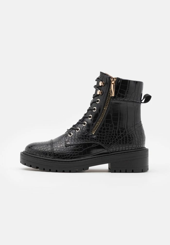 Even&Odd Platform Ankle Boots - Black 4 Even&Odd Platform Ankle Boots - Black - Image 2