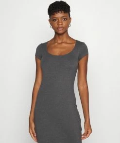 Even&Odd 2 PACK - Jersey Dress - Black/mottled Grey -Even&Odd Sales Store 62da3c046e2640e785d2b2d54efb63b6