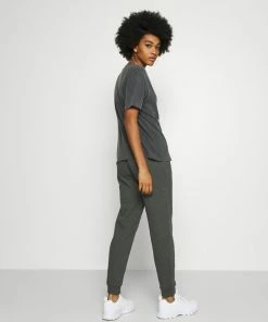 Even&Odd Regular Fit Jogger With Contrast - Tracksuit Bottoms - Mottled Dark Grey -Even&Odd Sales Store 634cf98d89124073840b44023905e3e3