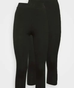 Even&Odd 2er Pack - Leggings - Trousers - Black -Even&Odd Sales Store 641aebcce89043bebe8e682d300ca7e4