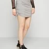 Even&Odd Mini Skirt - Mottled Grey -Even&Odd Sales Store 64d6aabd931c406ba9df9e7c7746acbe