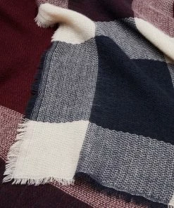 Even&Odd Foulard - Dark Blue/bordeaux/nude -Even&Odd Sales Store 651124c4c3d04e1cba97b62736382b7a