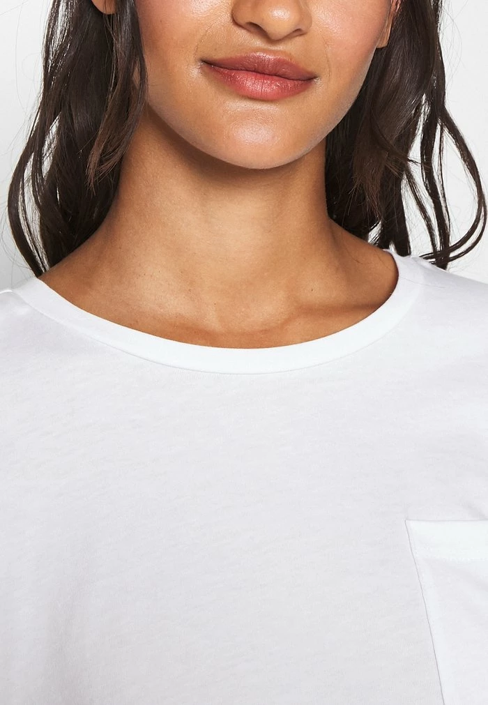 Even&Odd Basic T-shirt - White 8 Even&Odd Basic T-shirt - White - Image 6