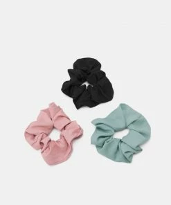 Even&Odd 3 PACK - Hair Styling Accessory - Black/pink /mint