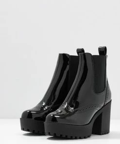 Even&Odd High Heeled Ankle Boots - Black -Even&Odd Sales Store 65ab7c798c974129871c811f48e7c15b