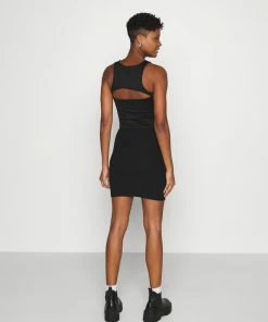 Even&Odd Basic Mini Ribbed Skirt - Pencil Skirt - Black -Even&Odd Sales Store 65cb68f6cbb74e00a56ec984a5b74be9