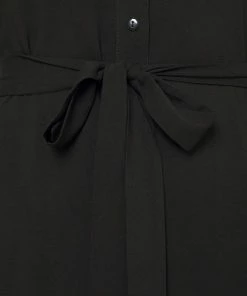 Even&Odd Shirt Dress - Black -Even&Odd Sales Store 65d9b40aab814b1d96571f006fd8742b