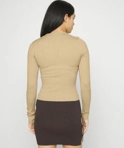 Even&Odd POLO NECKLINE JUMPER - Jumper - Sand 9 Even&Odd POLO NECKLINE JUMPER - Jumper - Sand -Even&Odd Sales Store 662df4274ed6477ca2e1f3f759ec2872