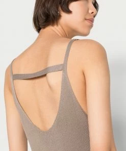 Even&Odd Jumper Dress - Taupe -Even&Odd Sales Store 6664f9bf7a914603800aa458fc063dc7