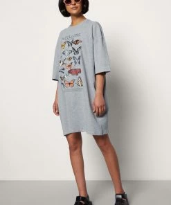 Even&Odd Jersey Dress - Dark Grey -Even&Odd Sales Store 674f59a257da42b38bd8978032d9a751