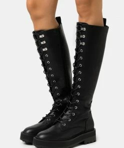 Even&Odd Platform Boots - Black