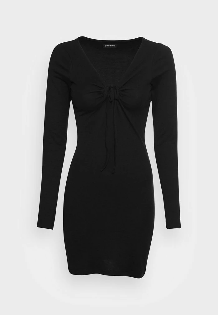 Even&Odd Jersey Dress - Black 6 Even&Odd Jersey Dress - Black - Image 4