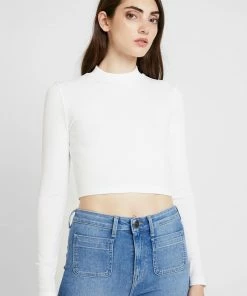 Even&Odd 2 PACK - Long Sleeved Top - White/black -Even&Odd Sales Store 68e133ecddb3422488c26a9268cac9b7