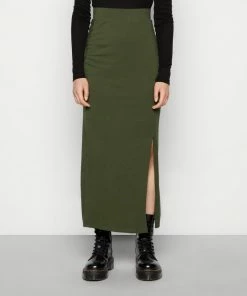 Even&Odd Maxi Skirt - Khaki