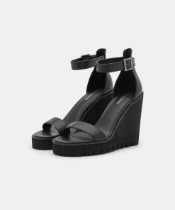 Even&Odd Platform Sandals - Black -Even&Odd Sales Store 69a2bf67f63e4c02a533d869cc7b64ac