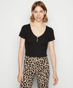 Even&Odd Print T-shirt - Black