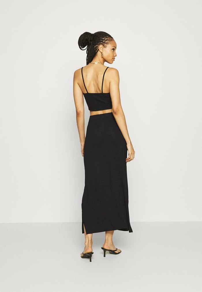 Even&Odd Maxi Skirt - Black 5 Even&Odd Maxi Skirt - Black - Image 3