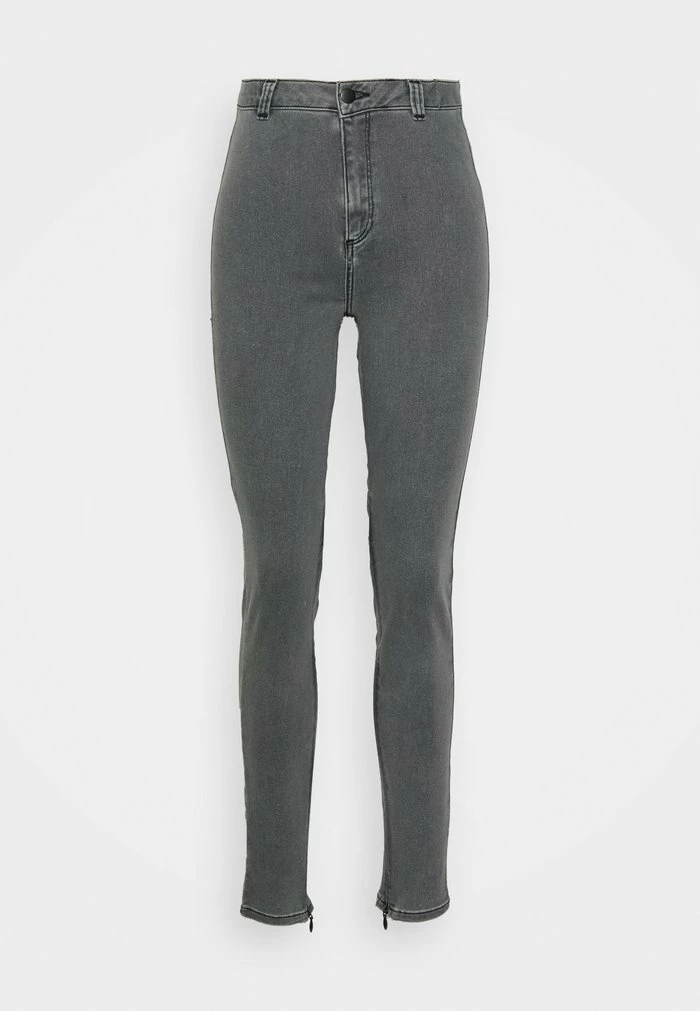 Even&Odd Jeans Skinny Fit - Grey Denim 8 Even&Odd Jeans Skinny Fit - Grey Denim - Image 6