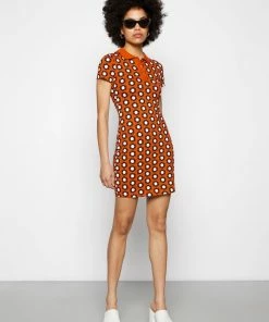 Even&Odd Jersey Dress - Brown -Even&Odd Sales Store 6b8ee10a5cbd49d2a3cb6def59cdbbb0