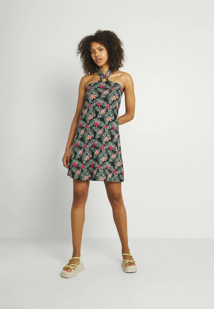 Even&Odd Day Dress - Black/multi-coloured 4 Even&Odd Day Dress - Black/multi-coloured - Image 2