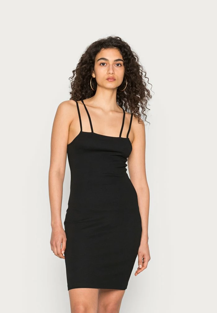 Even&Odd Jersey Dress - Black 3 Even&Odd Jersey Dress - Black