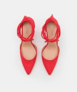 Even&Odd Lace-up Heels - Red -Even&Odd Sales Store 6d7cb99cdaac45f9a7a46e80752e29c4