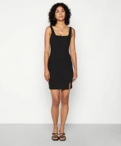 Even&Odd Shift Dress - Black