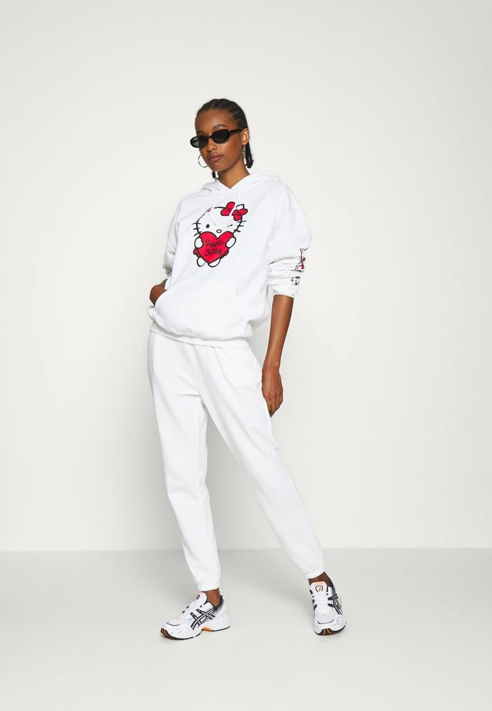 Even&Odd 2er PACK - LOOSE FIT JOGGERS - Tracksuit Bottoms - Black/white 3 Even&Odd 2er PACK - LOOSE FIT JOGGERS - Tracksuit Bottoms - Black/white