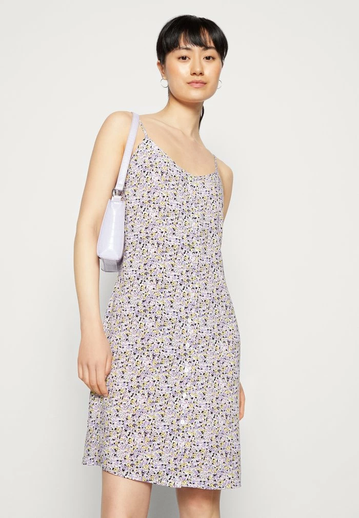 Even&Odd Day Dress - Purple/yellow/multi-coloured 6 Even&Odd Day Dress - Purple/yellow/multi-coloured - Image 4