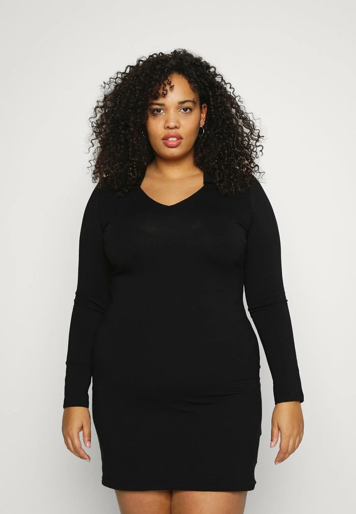 Even&Odd Jersey Dress - Black 6 Even&Odd Jersey Dress - Black - Image 4