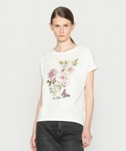 Even&Odd Print T-shirt - White
