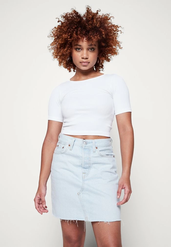 Even&Odd Basic T-shirt - White 3 Even&Odd Basic T-shirt - White