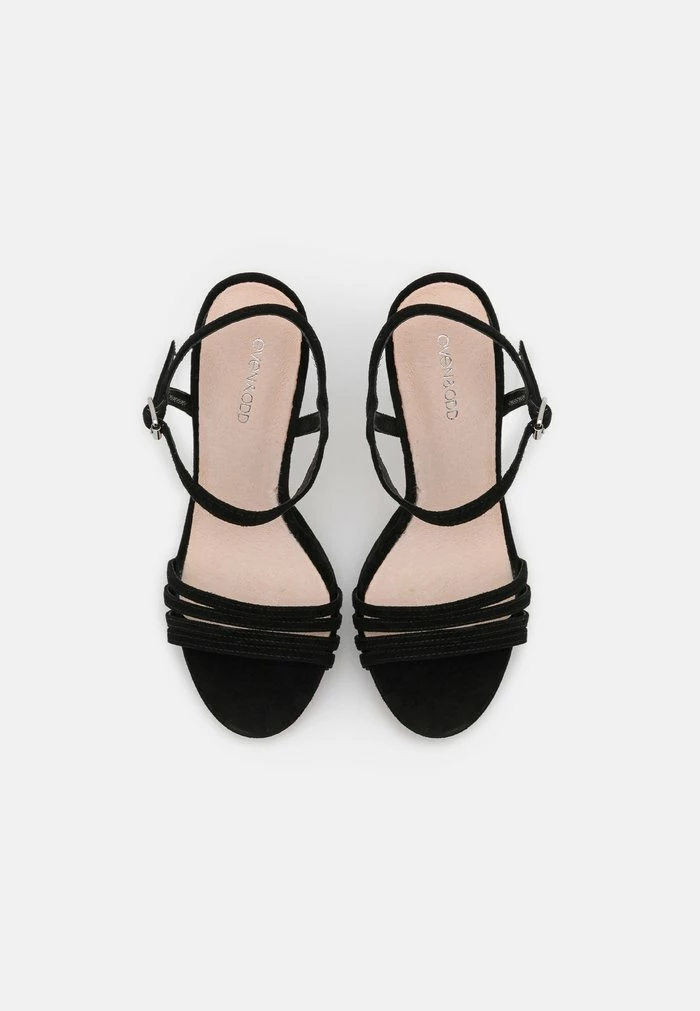 Even&Odd LEATHER - High Heeled Sandals - Black 8 Even&Odd LEATHER - High Heeled Sandals - Black - Image 6