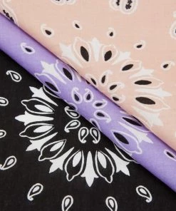 Even&Odd 3 PACK - Foulard - Pink/lilac/black -Even&Odd Sales Store 70b120cb037649f0b3e3b8b49a3b7971