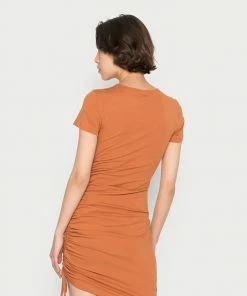 Even&Odd Jersey Dress - Brown -Even&Odd Sales Store 70c909d8df294bd682df056ae92d4967