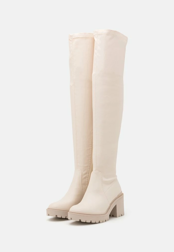 Even&Odd Over-the-knee Boots - Beige 5 Even&Odd Over-the-knee Boots - Beige - Image 3